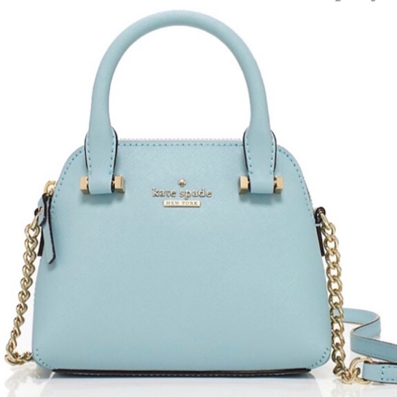 kate spade Handbags - Kate Spade mini cedar Tiffany blue bag crossbody